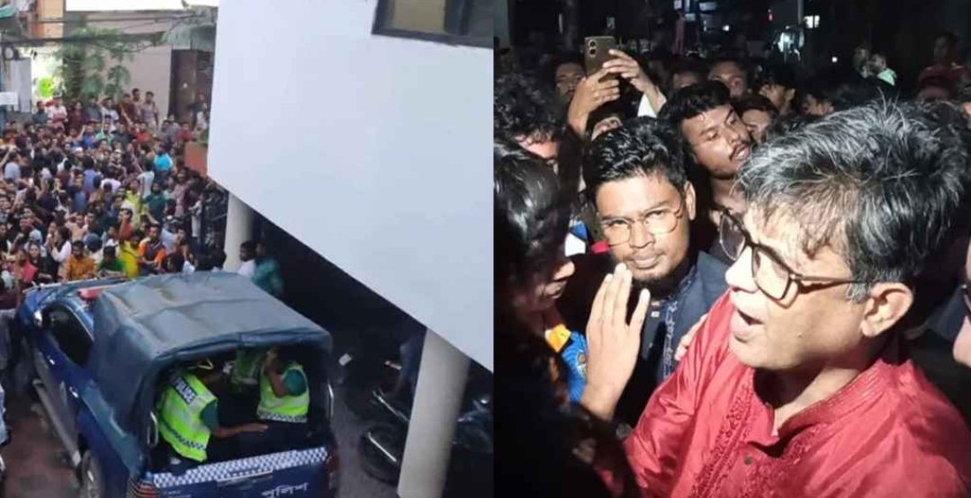 খুলনায় উপদেষ্টার প্রেস সচিব অবরুদ্ধ