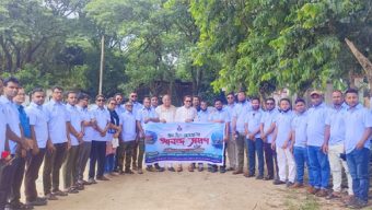 টাঙ্গুয়ার পথে নৌবিহারে যাত্রা করলো বিএমজেএ’র এক ঝাঁক সদস্য