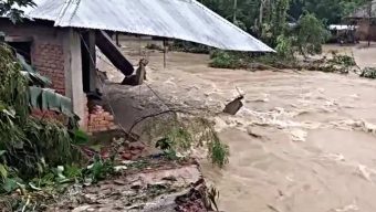 ফেনীতে আকস্মিক বন্যা, দুই নদীর পানি বিপদসীমার ওপরে