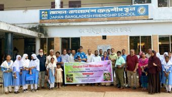 ফলজ, বনজ, ঔষধী গাছ রোপণে মাধ্যমে জালালাবাদ রোটারি ক্লাবের বছরব্যাপী কর্মসূচি শুরু