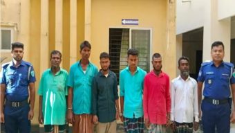 গোয়াইনঘাটে যৌথ বাহিনীর অভিযানে আটক ৬