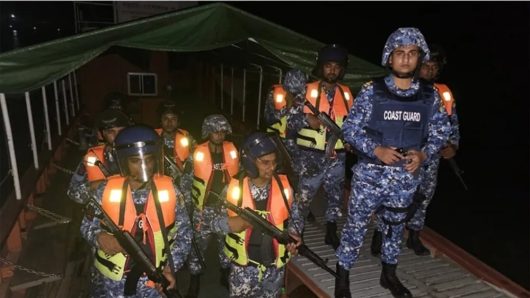 গোপালগঞ্জের নদীপথে কোস্টগার্ড-নৌবাহিনীর টহল জোরদার