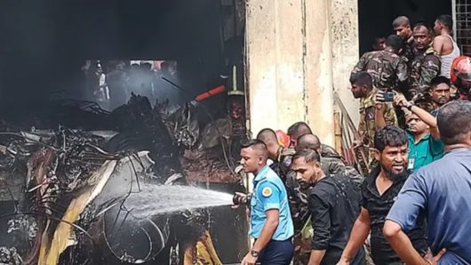 বিমান উড্ডয়নের ১২ মিনিট পর বিধ্বস্ত