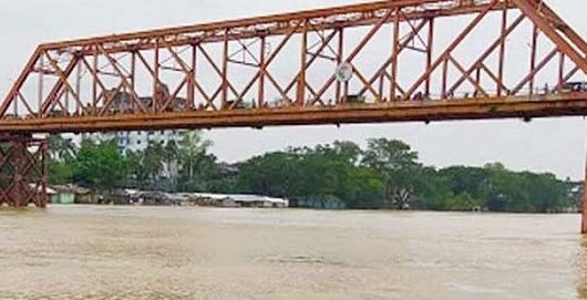 সিলেটে সুরমা-কুশিয়ারা নদীর পানি বাড়ছে