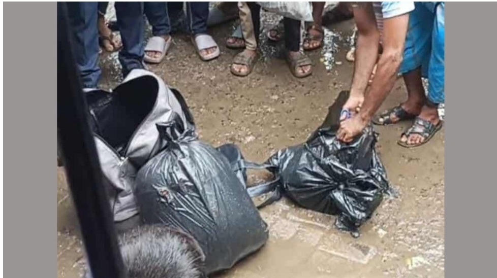 গাজীপুরের  মিলল ব্যাগভর্তি খণ্ডিত লাশ