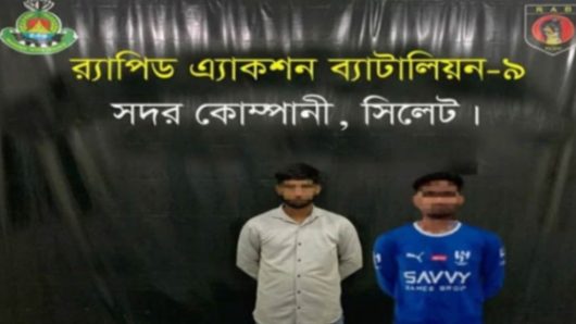 মুক্তিপণ না পেয়ে গোলাপগঞ্জের যুবককে ছাদ থেকে ফেলে হত্যা, গ্রেপ্তার ২