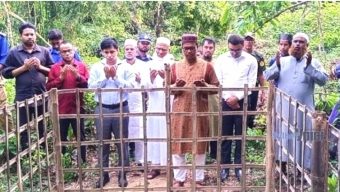 গোলাপগঞ্জে জুলাই ৭ শহীদের কবর যিয়ারত করলেন সিলেটের নবাগত ডিসি