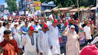 বিয়ানীবাজারে বিএনপির মনোনয়ন প্রত্যাশী সাবিনা খানের চমক!
