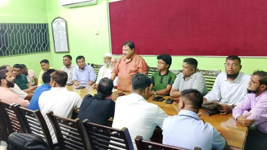 কক্সবাজার প্রেসক্লাবে বিএমজেএ সিলেট এর মত বিনিময়