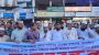 গোলাপগঞ্জে সাংবাদিক আব্দুল আহাদের উপর হামলার প্রতিবাদে মানববন্ধন