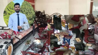 ফের ছাত্রলীগ নেতার বাড়িতে হামলা ভাংচুর লুটপাট