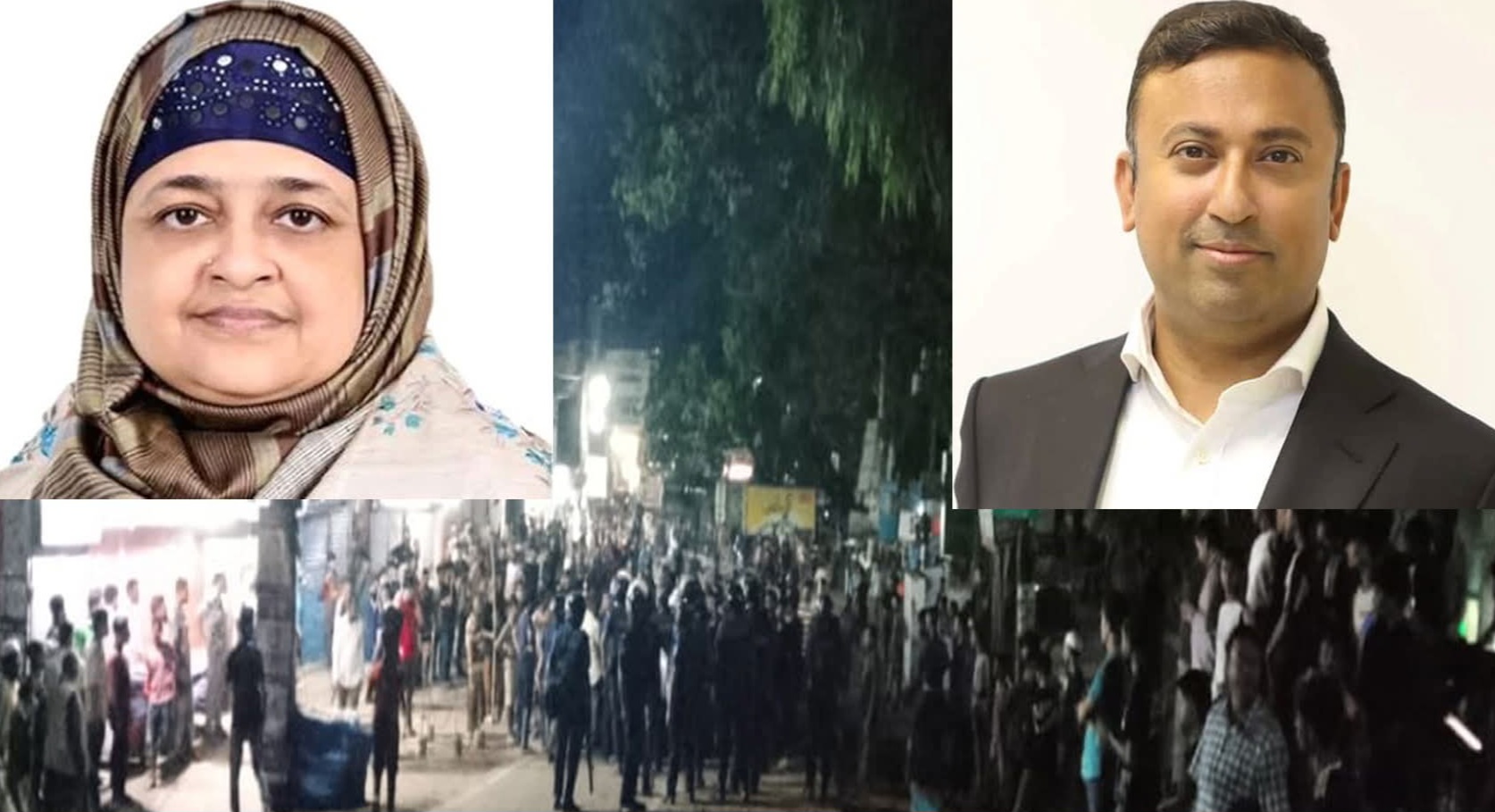 বিশ্বনাথে ইলিয়াসপত্নী লুনা ও হুমায়ুন কবিরের সমর্থকদের মধ্যে সংঘর্ষ