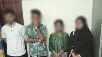 সিলেটে অসামাজিক কাজে লিপ্ত থাকায় ৪ নর-নারী আটক