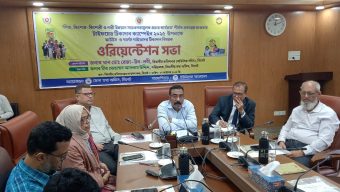 টাইফয়েডের শতভাগ ভ্যাক্সিনেশন এর মাধ্যমে সুস্থ জাতি গঠনে অংশগ্রহণ করতে হবে : খান মোঃ রেজা-উন-নবী