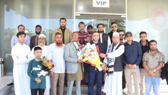 সাবেক ছাত্র নেতা এম এম নাছির উদ্দিনের স্বদেশ প্রত্যাবর্তন