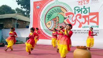 শ্রুতি পিঠা উৎসব: দিনব্যাপী বর্ণাঢ্য আয়োজনে জনসমুদ্র