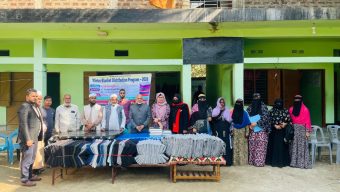 ইউএস বাংলা গ্লোবাল এসোসিয়েশনের উদ্যোগে মাদরাসা শিক্ষার্থীদের মাঝে শীতবস্ত্র বিতরণ