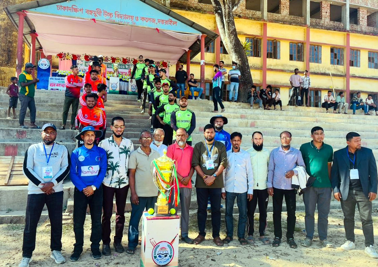 গোলাপগঞ্জে মর্নিং ক্রিকেট লীগের শিরোপা জিতলো ‘আরহাম ফাইটার্স’