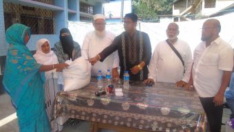 বিশ্বনাথে প্রবাসী আব্দুল মজিদ’র উদ্যোগে দুইশত পরিবারের মাঝে খাদ্যসামগ্রী ও নগদ অর্থ বিতরণ