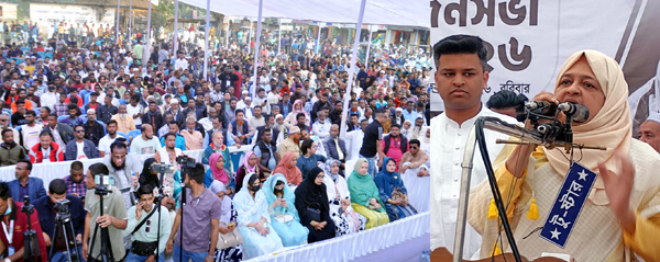 ইলিয়াস আলীর গুমের জবাব ব্যালটের মাধ্যমে দিতে হবে : তাহসিনা রুশদীর লুনা