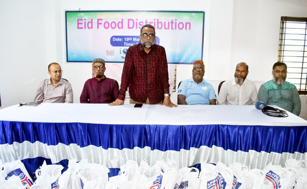 সিলেট দরগা মহল্লায় দরিদ্রদের মধ্যে ইকরা ইন্টারন্যাশনাল ইউকে’র খাদ্য সামগ্রী বিতরণ