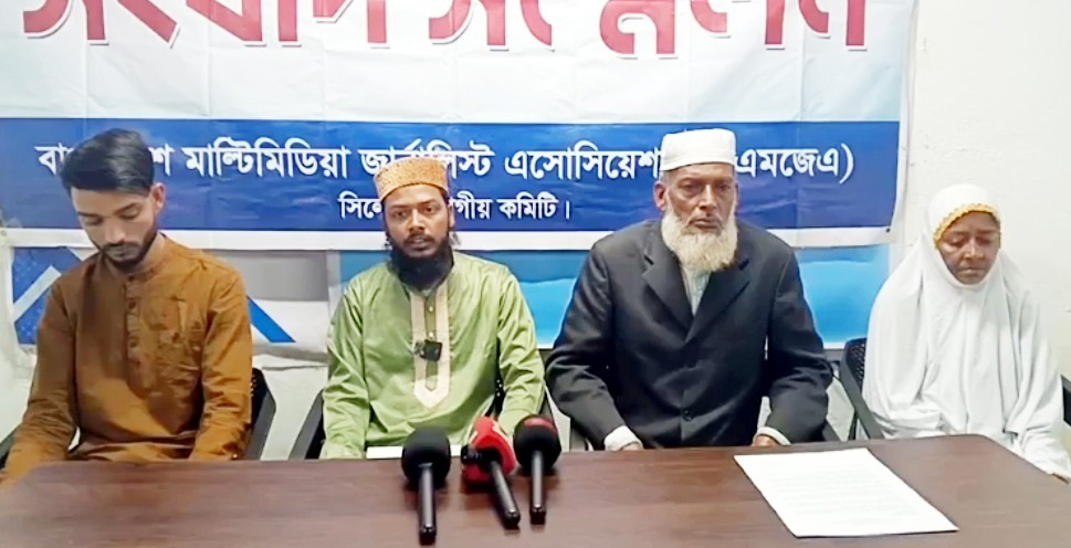 ওসমানীনগরে হামলায় আহত আওলাদকে প্রাণনাশের হুমকি, নিরাপত্তাহীনতায় পরিবার