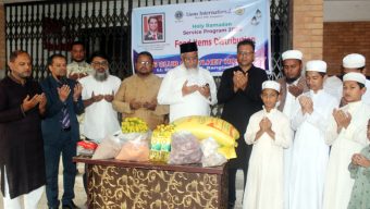 লায়ন্স ক্লাব অব সিলেট হলিসিটির খাদ্য সামগ্রী বিতরণ