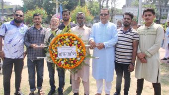 মহান স্বাধীনতা দিবসে সিলেট মটর সাইকেল পার্টস মার্চেন্ট এসোসিয়েশনের শ্রদ্ধা নিবেদন