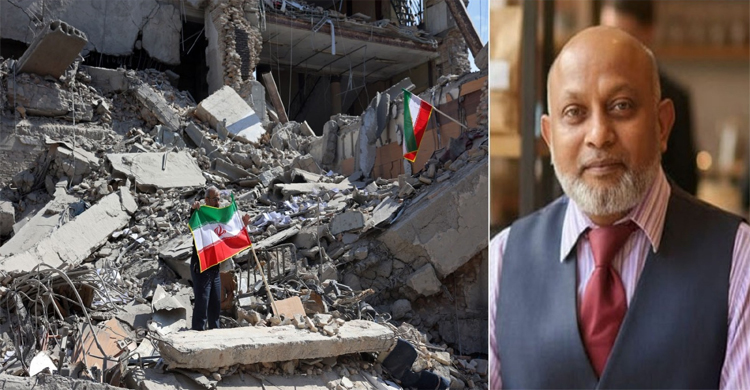 ইরানে হামলার তীব্র নিন্দা ও প্রতিবাদ জানালেন যুক্তরাজ্য প্রবাসী সাব্বির আহমদ