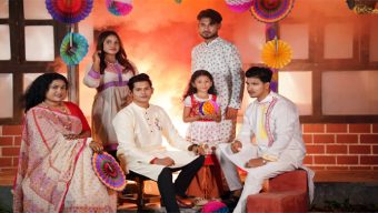 বৈশাখীতে বৈতালিকের সাজে ক্যাপচারের মডেলরা