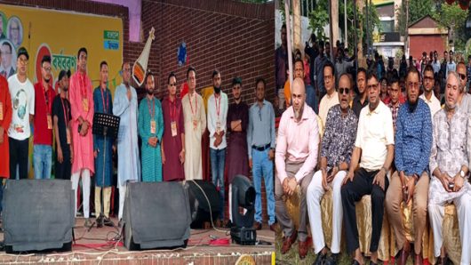 সিলেটে জাসাসের বর্ণাঢ্য বর্ষবরণ উদযাপন