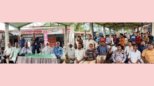 বিশ্বনাথের মুফতির বাজারে ঈদুল আজহা উপলক্ষে বিট পুলিশিং ও মতবিনিময় সভা অনুষ্ঠিত