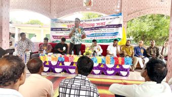 কানাইঘাটে হিন্দু, বৌদ্ধ ও খ্রিষ্টান কল্যাণ ফ্রন্টের মতবিনিময় সভা