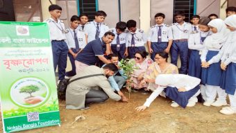 নকশী বাংলা ফাউন্ডেশনের মাসব্যাপী বৃক্ষরোপণ কর্মসূচি অব্যাহত