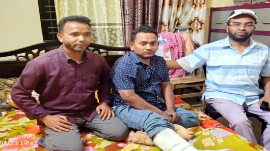 তাহিরপুর নাগরিক পরিষদ, সিলেটের অর্থ সম্পাদক সুজন আহমদের আশু রোগমুক্তি কামনা