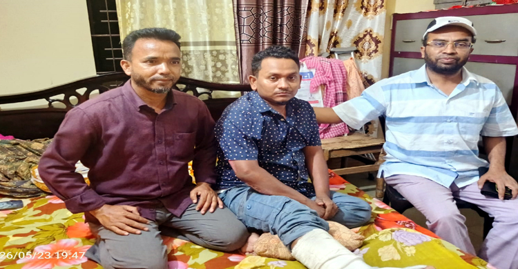 তাহিরপুর নাগরিক পরিষদ, সিলেটের অর্থ সম্পাদক সুজন আহমদের আশু রোগমুক্তি কামনা
