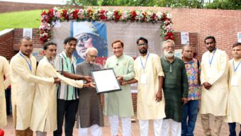 নজরুল উৎসবে জাতীয়তাবাদী সাংস্কৃতিক জোট সিলেট জেলা শাখার পুরস্কার বিতরণ ও সংবর্ধনা প্রদান